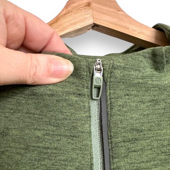 Lululemon Green Surge Warm Half Zip Pullover 2021 Men's Size XL - Picture 5 of 11